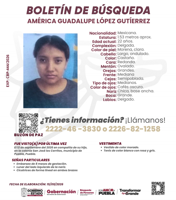 Am&eacute;rica Guadalupe L&oacute;pez Guti&eacute;rrez
