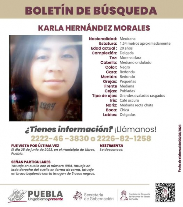 Karla Hernández Morales.