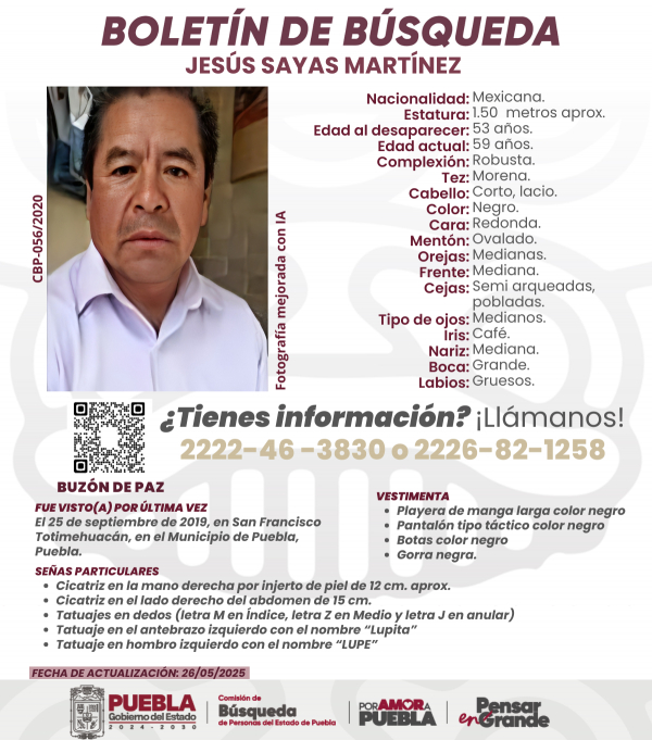 Jesús Sayas Martínez - ACTUALIZACIÓN