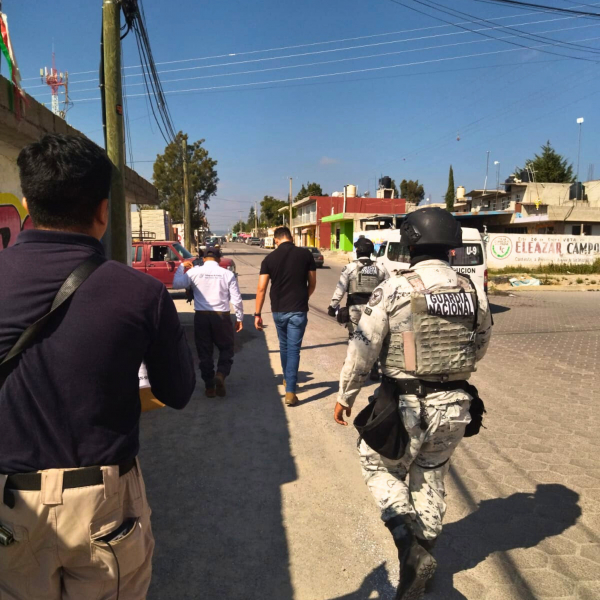 Como parte de nuestro trabajo realizamos Acciones de B&uacute;squeda de Personas Desaparecidas en el Municipio de Acatzingo, en coordinaci&oacute;n con autoridades Federales, Estatales, Municipales y familiares