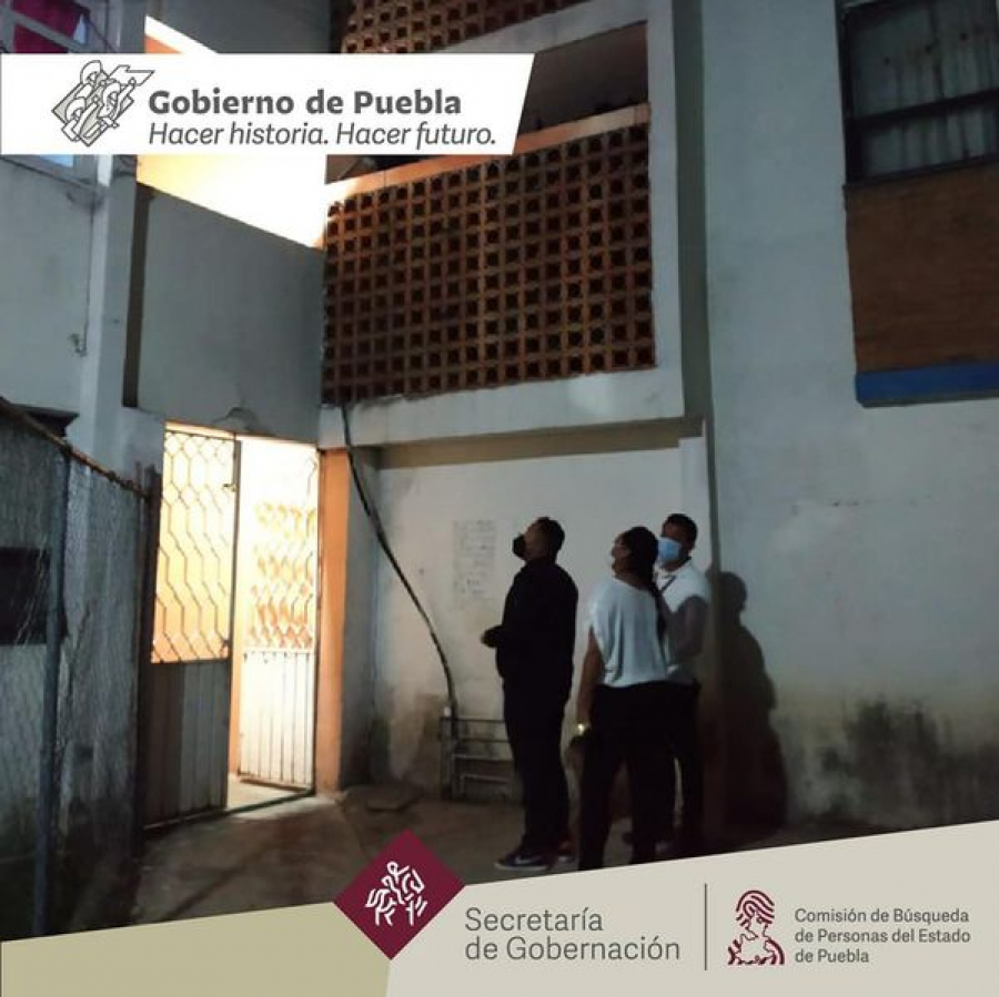 Como parte del trabajo que realizamos, se llevan a cabo Acciones de Búsqueda de Personas Desaparecidas y No Localizadas en infonavit Amalucan de la ciudad de Puebla.