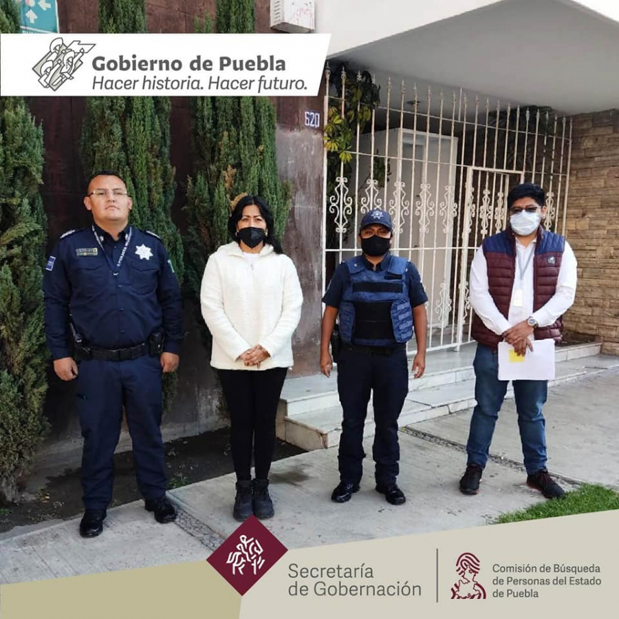Como parte de nuestro trabajo, se realizaron Acciones de Búsqueda de Personas Desaparecidas y No Localizadas en la colonia Jardines de Castillotla, Puebla.