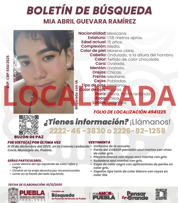 Mia Abril Guevara Ramírez