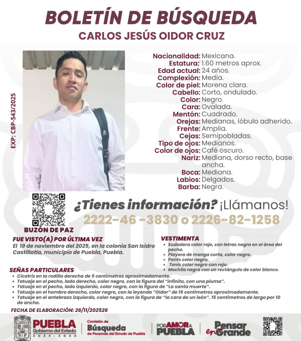 Carlos Jesús Oidor Cruz