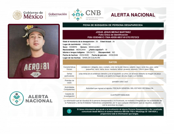 JOSUE JESUS MERAZ MARTINEZ