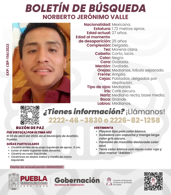 Norberto Jerónimo Valle - ACTUALIZACIÓN