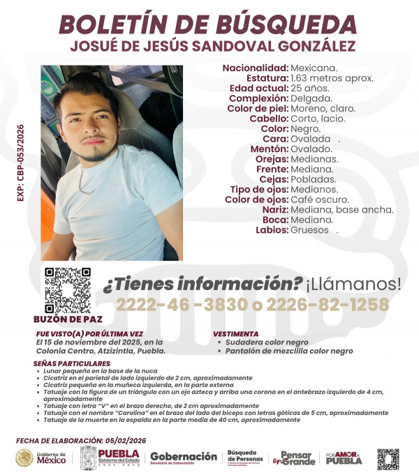 Josu&eacute; de Jes&uacute;s Sandoval Gonz&aacute;lez