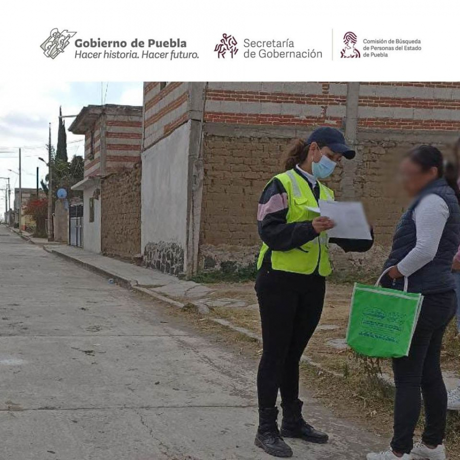 Esta tarde como parte de nuestra labor, realizamos Acciones de Búsqueda de Personas Desaparecidas o No Localizadas en el municipio de Tlaltenango, Puebla.