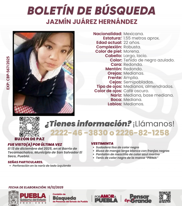 Jazmin Ju&aacute;rez Hern&aacute;ndez