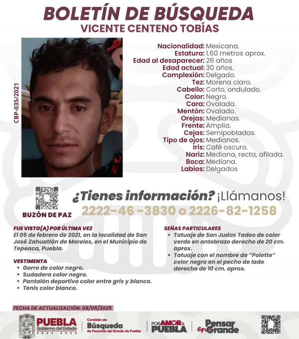 Vicente Centeno Tobías - ACTUALIZACIÓN
