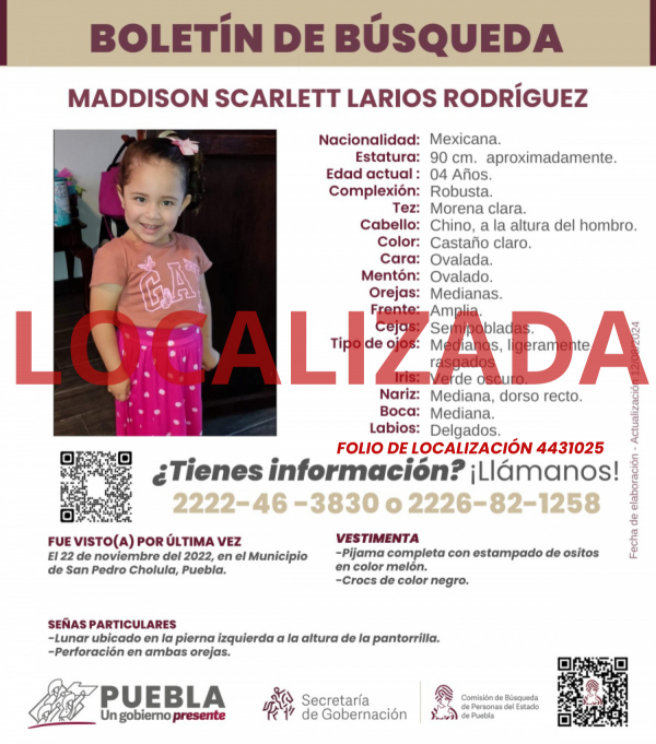 Maddison Scarlett Larios Rodríguez