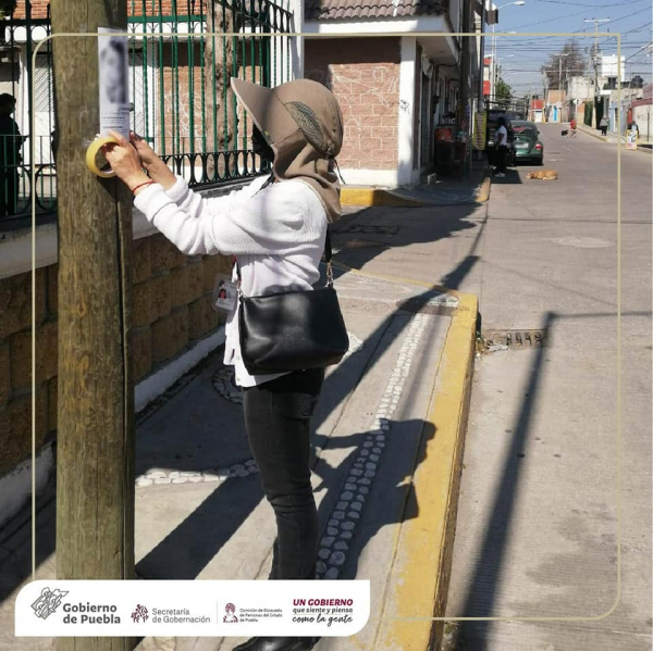 Como parte de nuestro trabajo, realizamos Acciones de Búsqueda de Personas Desaparecidas o No Localizadas en coordinación con Secretaría de Seguridad Ciudadana de Puebla, en la colonia Balcones del Sur de la ciudad de Puebla.