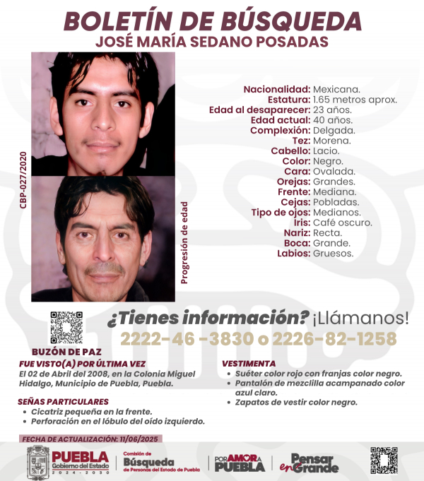 José María Sedano Posadas - ACTUALIZACIÓN