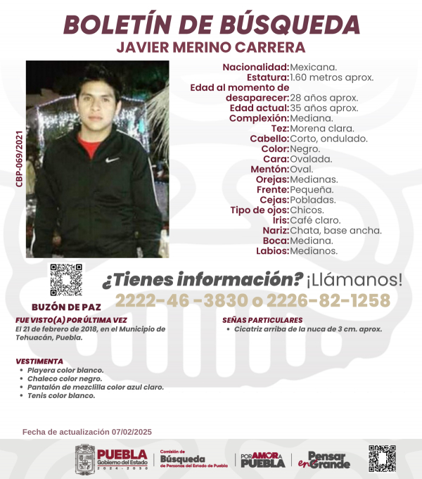 Javier Merino Carrera - ACTUALIZACIÓN