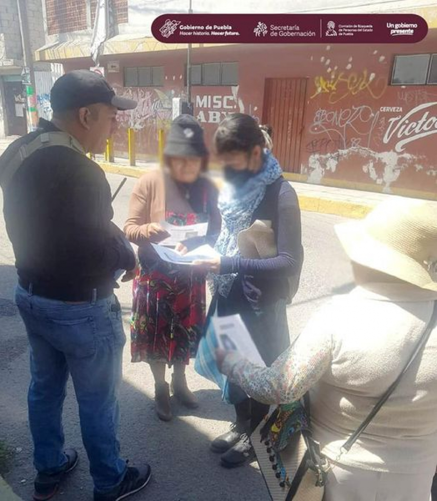 En coordinación con Comisión Estatal de Búsqueda de Personas Tlaxcala, Fiscalía General del Estado de Puebla, Guardia Nacional y familiares de víctimas realizamos Acciones de Búsqueda de Personas Desaparecidas en el estado de Tlaxcala.