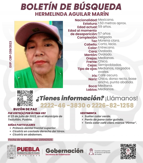 Hermelinda Aguilar Marín - ACTUALIZACIÓN