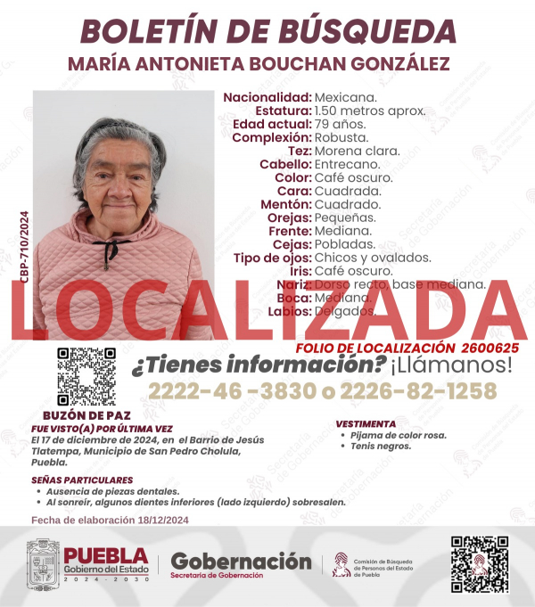 María Antonieta Bouchan González