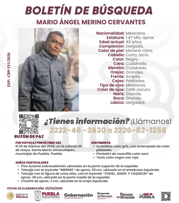 Mario &Aacute;ngel Merino Cervantes