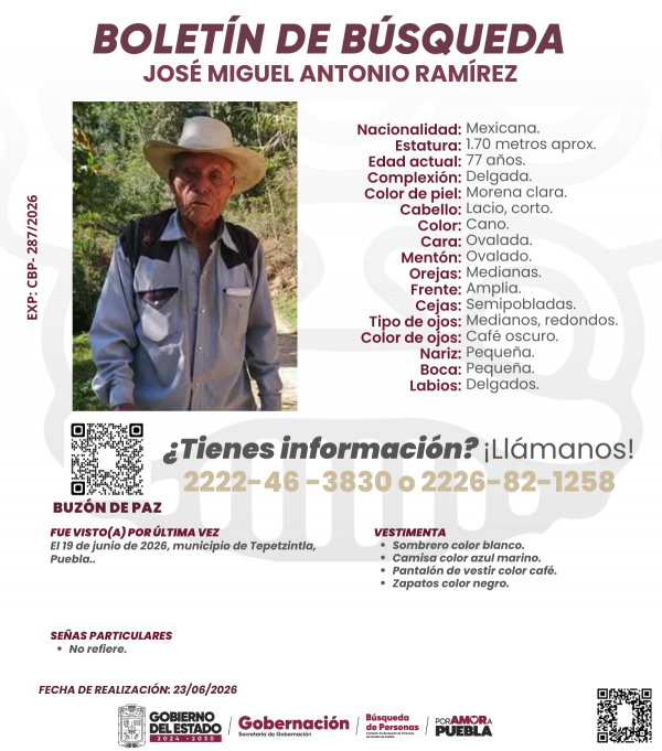Jos&eacute; Miguel Antonio Ram&iacute;rez