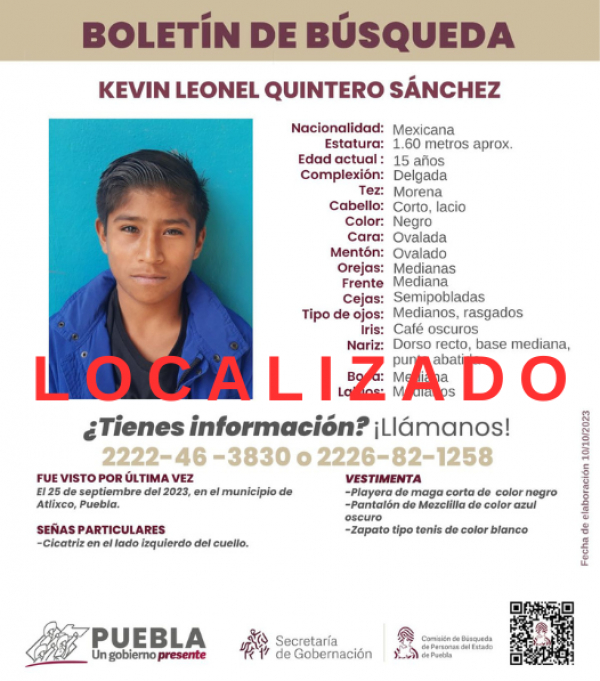 Kevin Leonel Quintero Sánchez