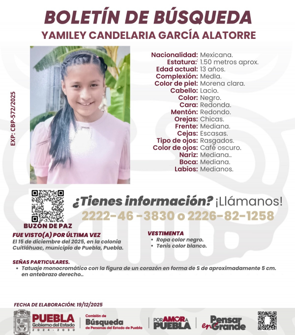 Yamiley Candelaria Garc&iacute;a Alatorre