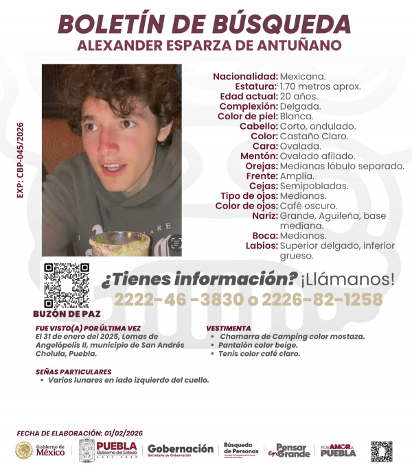 Alexander Esparza de Antu&ntilde;ano