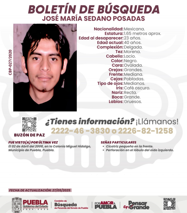 José María Sedano Posadas - ACTUALIZACIÓN
