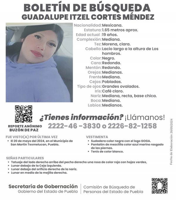 Guadalupe Itzel Cortes Méndez